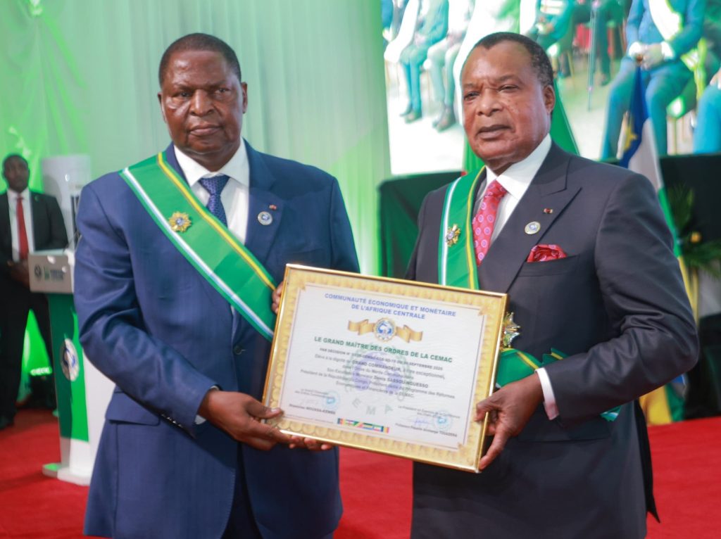 Fin du 16ème sommet des chefs d’Etat de la CEMAC, le Congo prend la présidence tournante