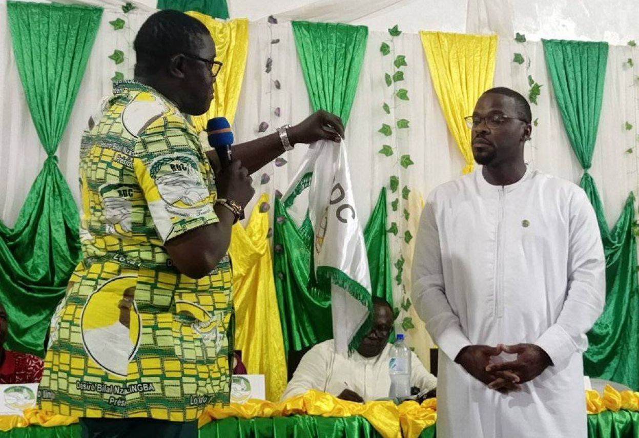 Yves Kongolo, un jeune de la diaspora à la tête du Rassemblement démocratique centrafricain