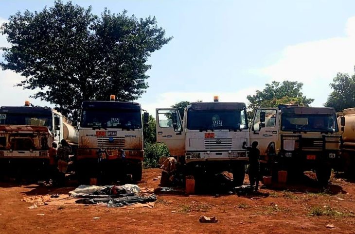 VRAI : un convoi logistique escorté par la Minusca a été dépouillé par des hommes armés près de Zémio
