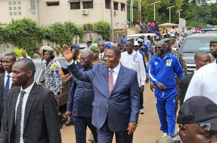 Centrafrique : Faustin-Archange Touadéra dépose sa candidature pour un 3ème mandat
