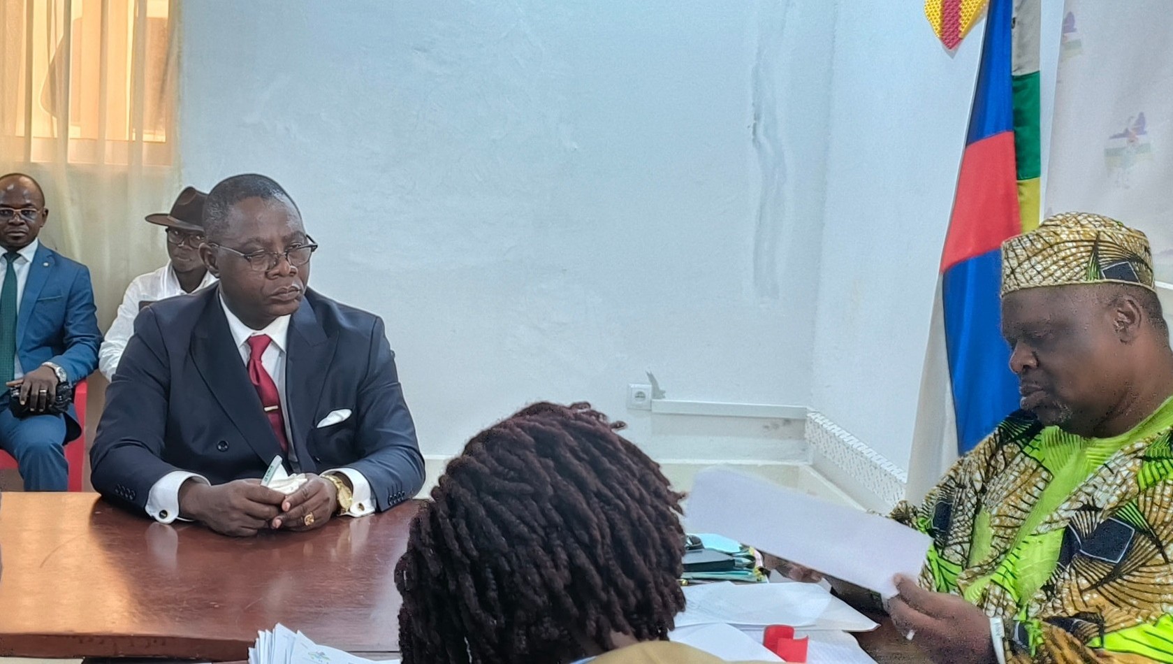 Henri-Marie Dondra, candidat à l’élection présidentielle de décembre 2025