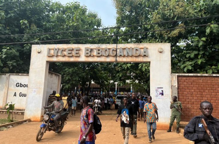 Des élèves du lycée Barthélémy Boganda encore traumatisés par l’incident du 25 juin