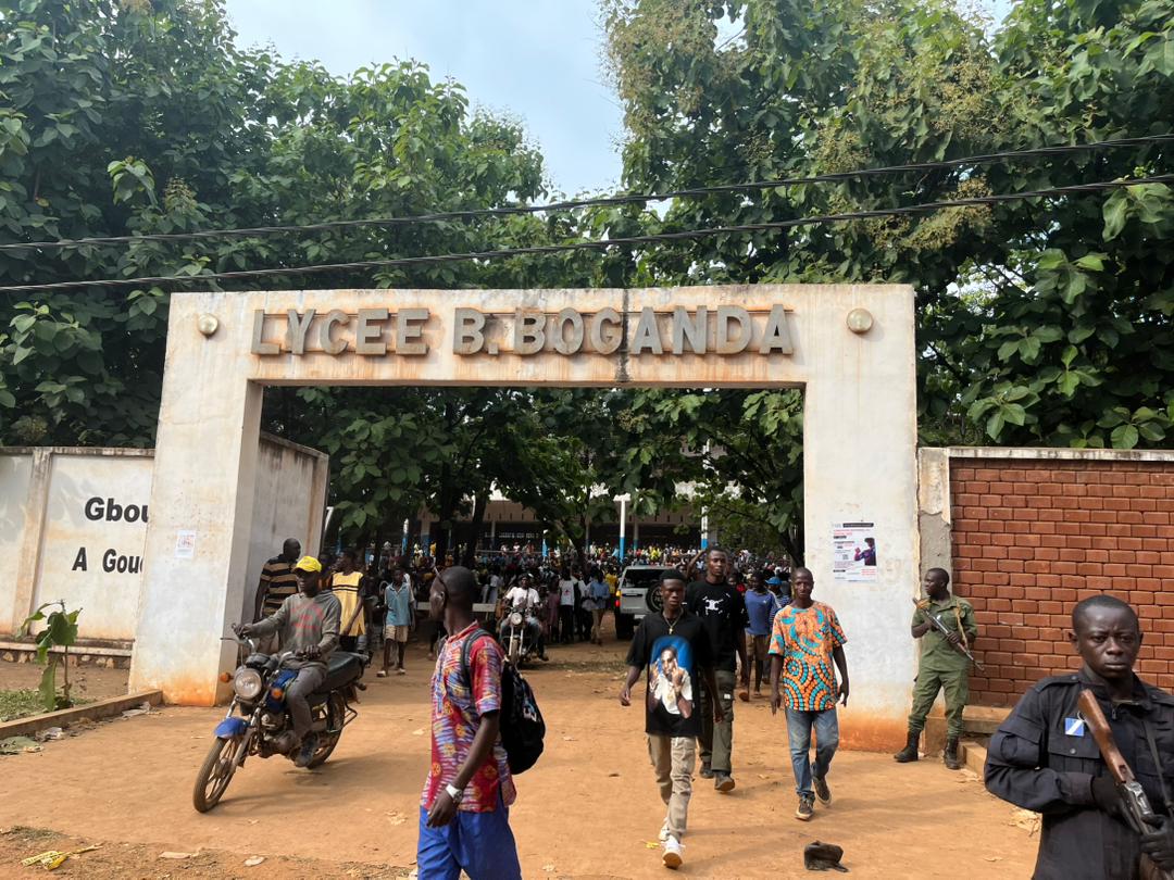 Des élèves du lycée Barthélémy Boganda encore traumatisés par l’incident du 25 juin