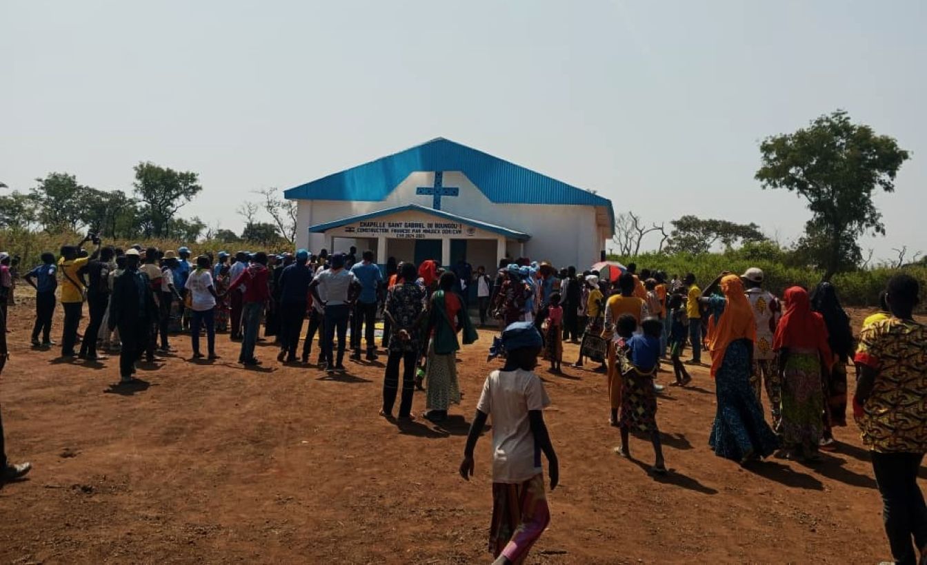 Centrafrique : une cohésion sociale retrouvée au village Boungou après des années de méfiance  