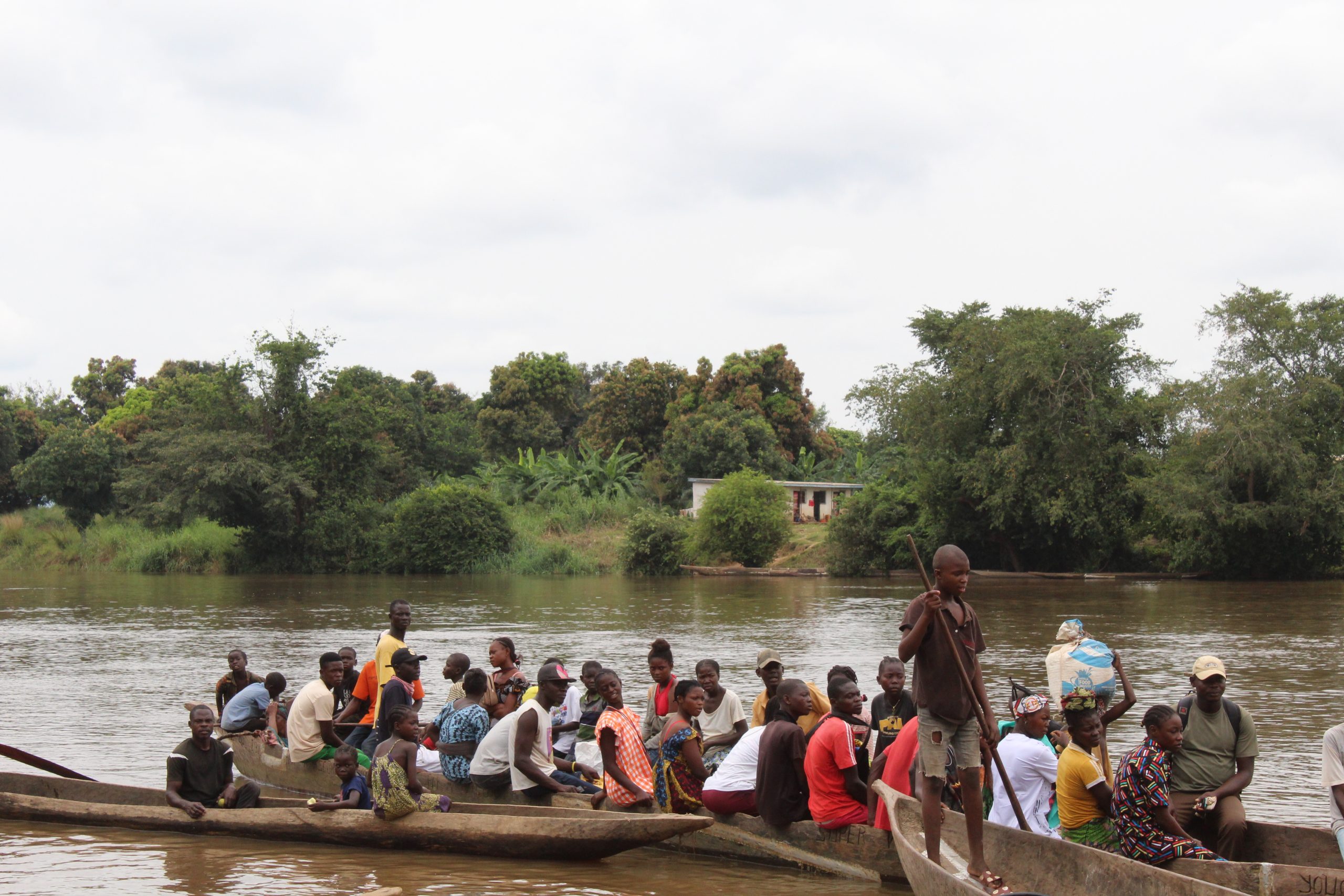 Surcharge sur la rivière Mpoko à Bangui, un danger qui n’inquiète pas encore