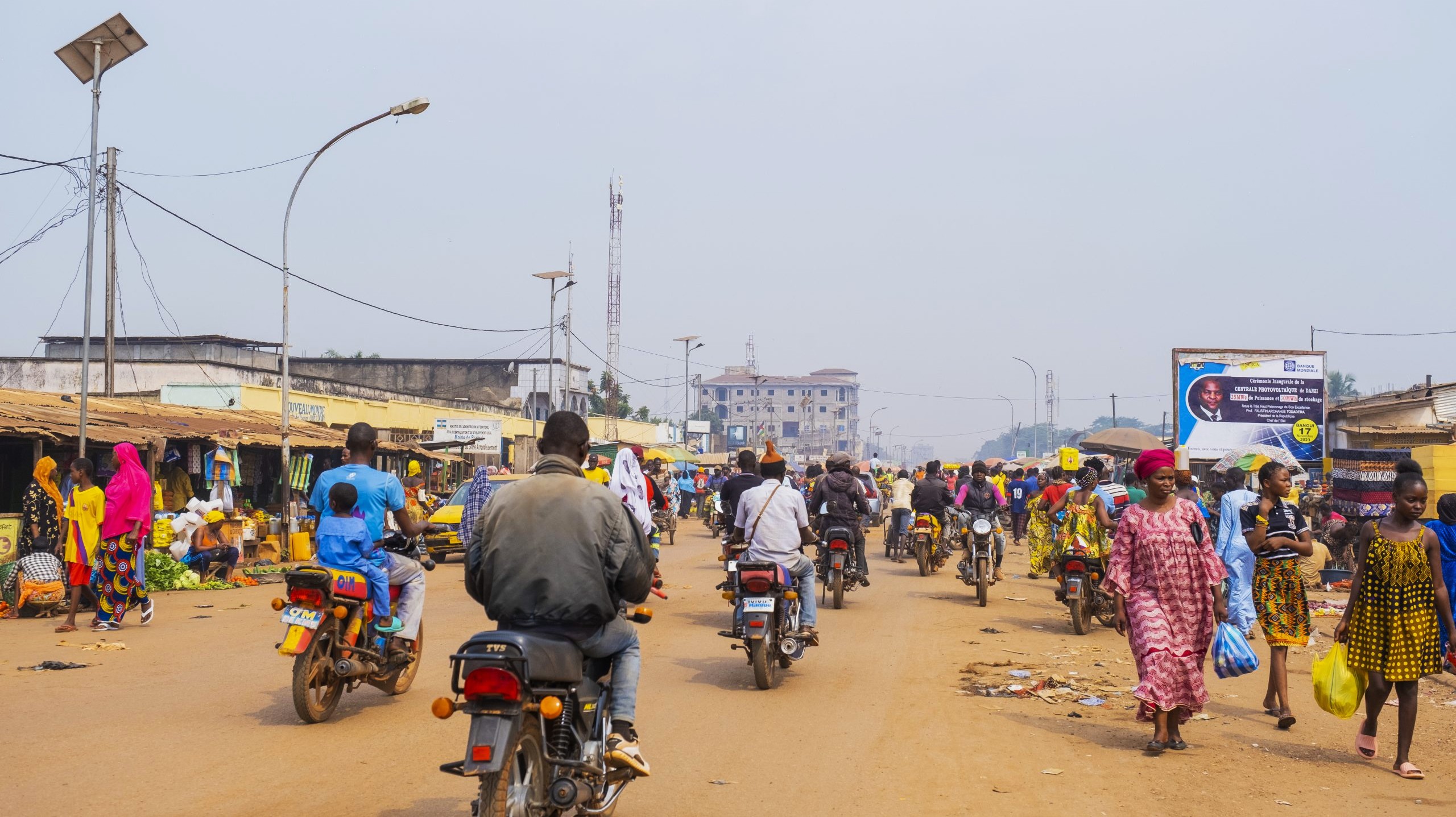 Bangui : saturation constante sur l’avenue Koudoukou