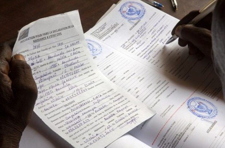 Pièces d'Etat-civil : harmoniser le système d’enregistrement dans la zone CEMAC