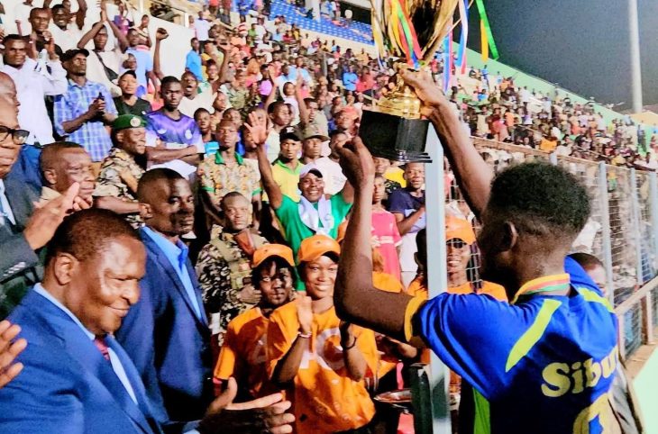 Football : Isolé sport accueilli en héros à Sibut après le sacre à la Coupe de l’unité nationale