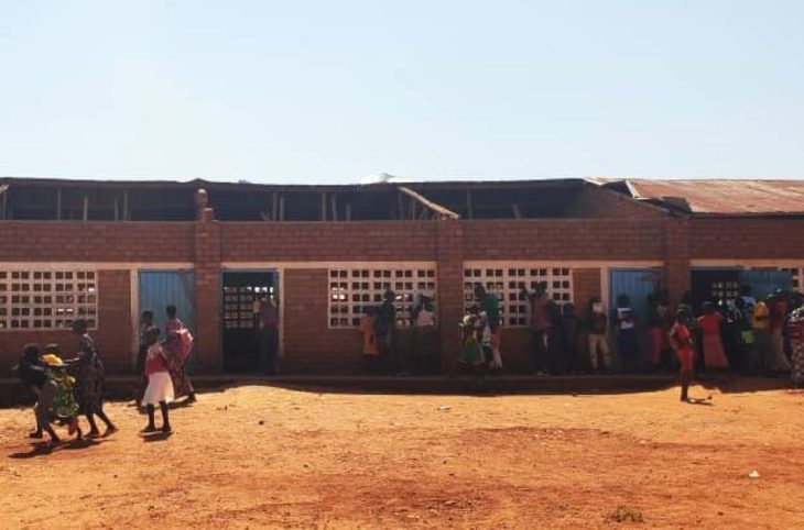 Bria : les cours à ciel ouvert à l’école Dounia