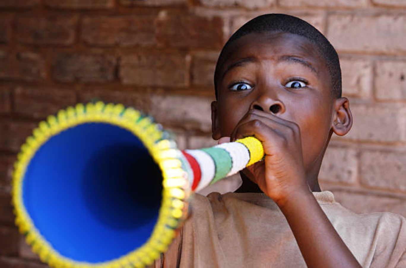 Noël à Bangui au son des vuvuzelas