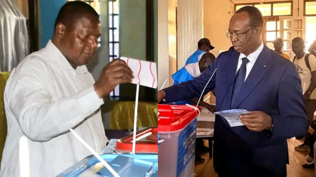 Elections 2025 : Touadéra et son principal challenger Dologuélé ont voté