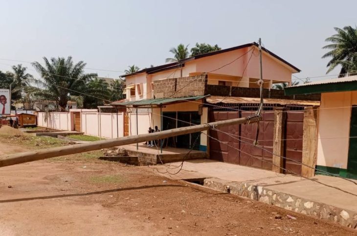 Bangui : des dégâts matériels enregistrés après une pluie diluvienne