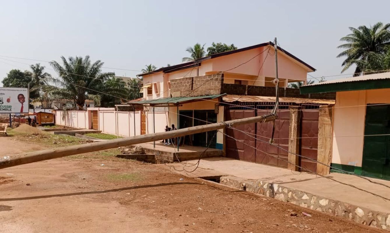 Bangui : des dégâts matériels enregistrés après une pluie diluvienne