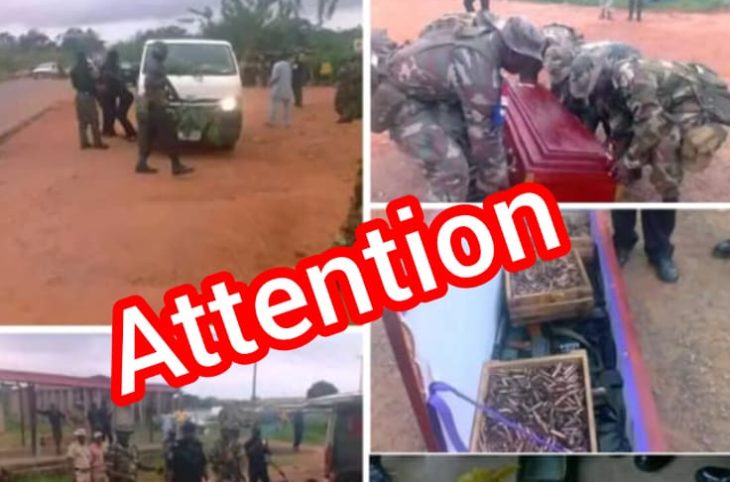 Faux, ces images d’un cercueil rempli d'armes ne viennent pas de Centrafrique, elles datent de 2016 au Nigeria