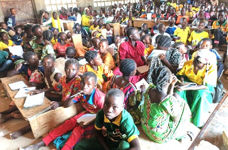 École Haoussa de Bouar : élèves face au manque de matériel scolaire