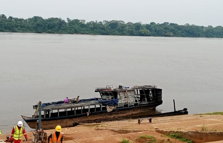 Où en sommes-nous avec les travaux du port fluvial de Mongoumba