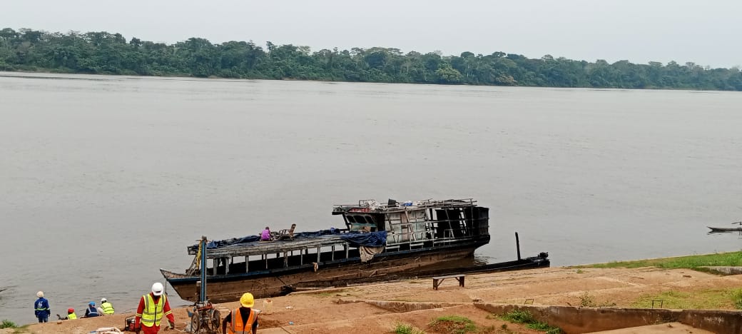 Où en sommes-nous avec les travaux du port fluvial de Mongoumba