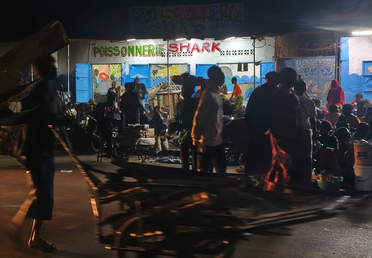 Un matin au Pk12 à la sortie nord de Bangui – rencontre avec agriculteurs, commerçants et clients