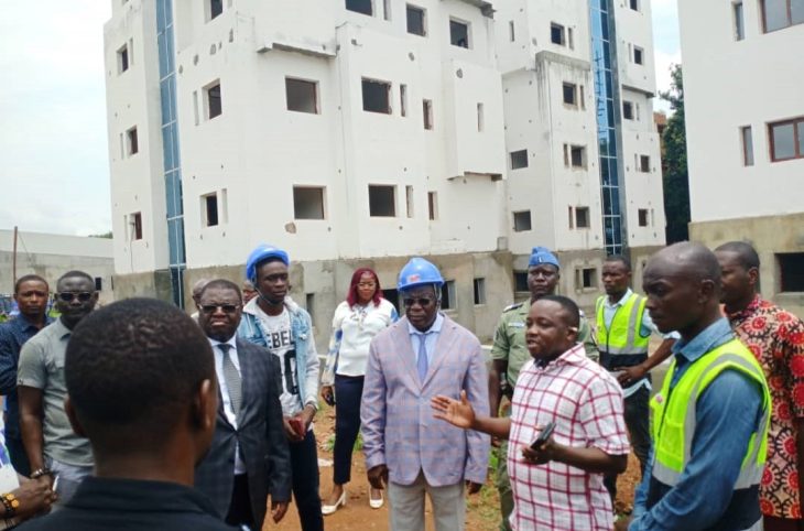 Université de Bangui : deux amphithéâtres en construction depuis près de six ans