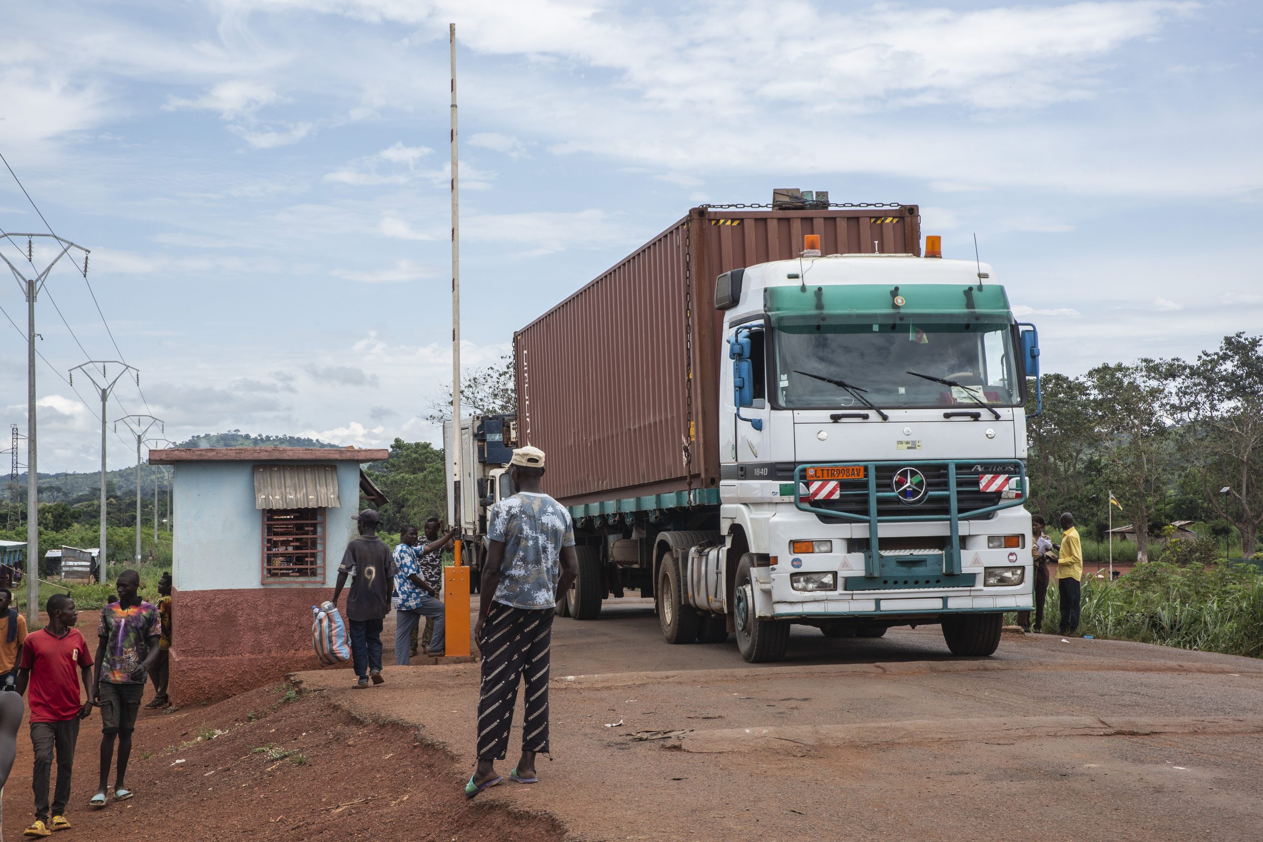 L’inquiétude des usagers à Bangui face à la circulation des camions à vive allure