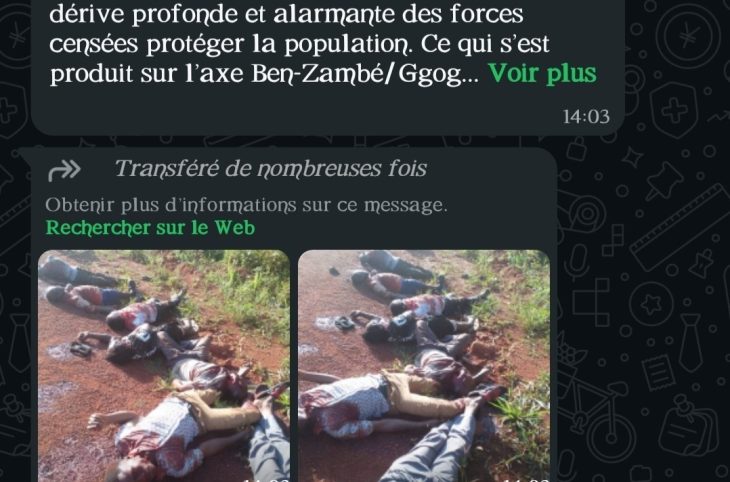 Hors contexte, ces images ne sont pas prises en RCA, plutôt en RDC.