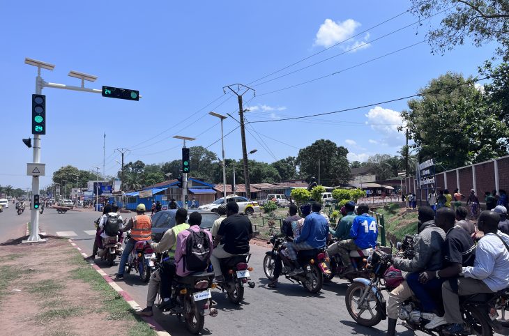 Bangui : le retour des feux tricolores presque deux décennies après