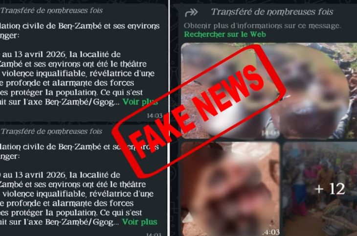 Hors contexte, ces images ne sont pas prises en RCA, plutôt en RDC.