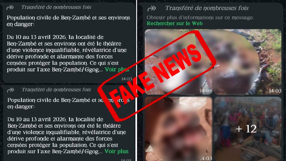 Hors contexte, ces images ne sont pas prises en RCA, plutôt en RDC.