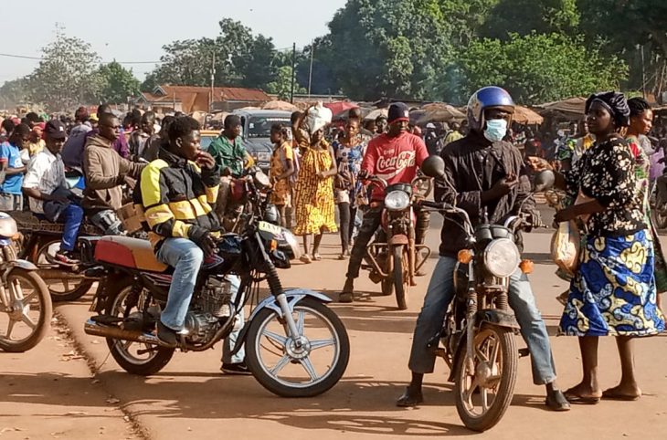 Des embouteillages au rendez-vous à la sortie nord de Bangui