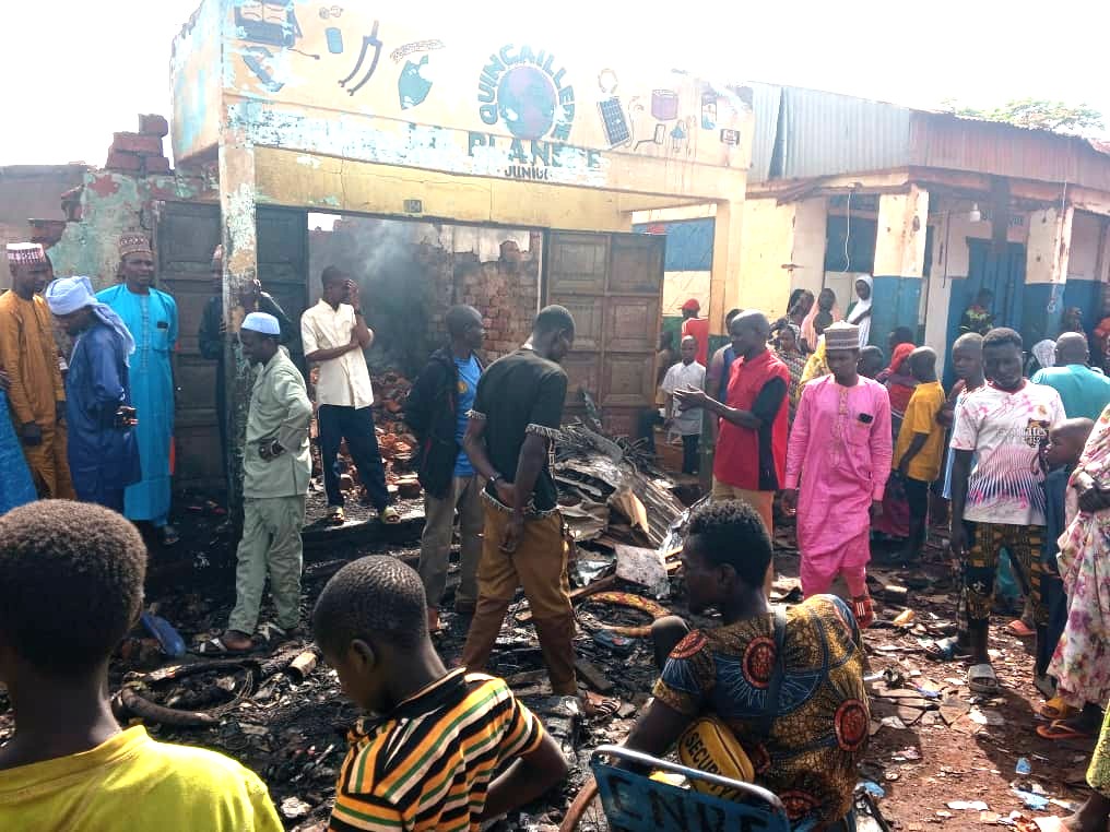 Bria : un incendie ravage le marché central
