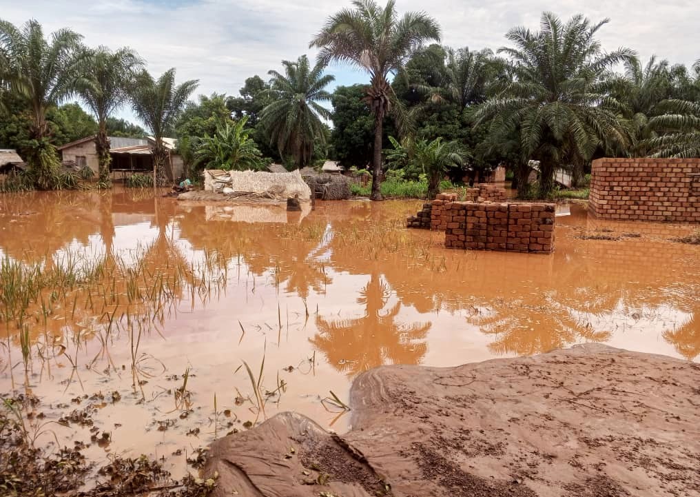 Bangassou : plusieurs familles sans abri après une forte pluie