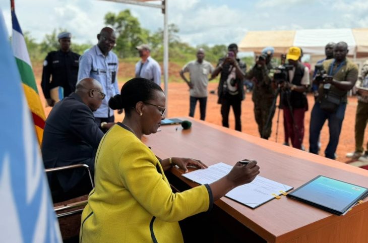 La Minusca cède sept de ses bases aux autorités centrafricaines  