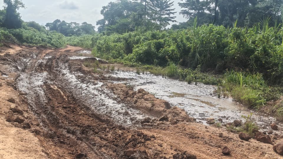 Lobaye : la forte dégradation de l’axe Mbaïki-Boda paralyse les activités économiques