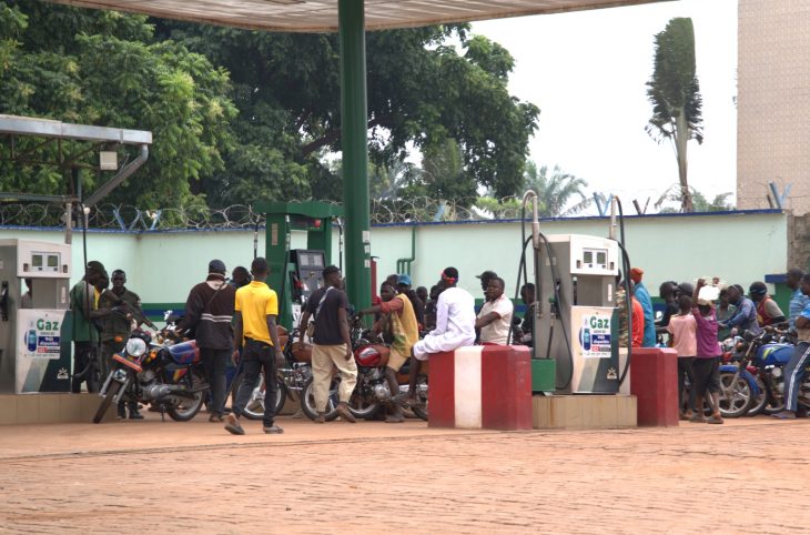 La hausse du prix du carburant largement contestée par des Centrafricains