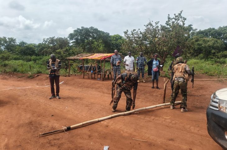 Centrafrique : la mission de démantèlement des barrières illégales révèle de nombreuses irrégularités