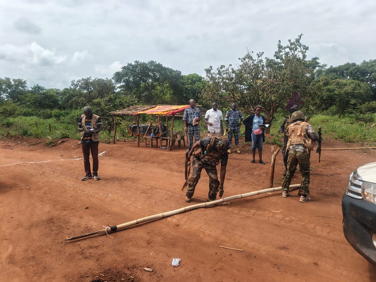 Centrafrique : la mission de démantèlement des barrières illégales révèle de nombreuses irrégularités