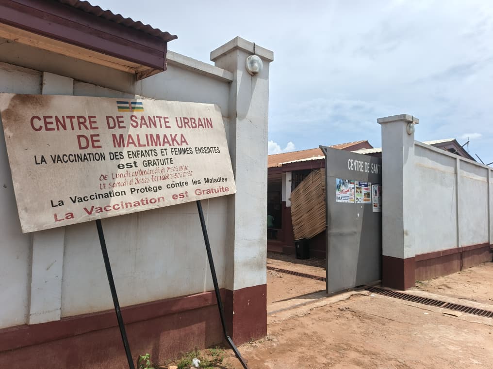 Bangui : le centre de santé de Malimaka donne de nouveau de l’assurance