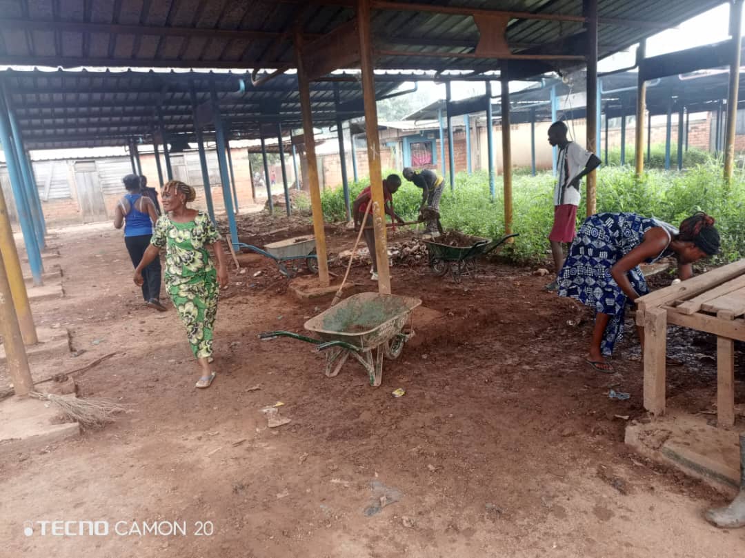 Bangui : des commerçants du marché de Miskine s’organisent contre l’insalubrité