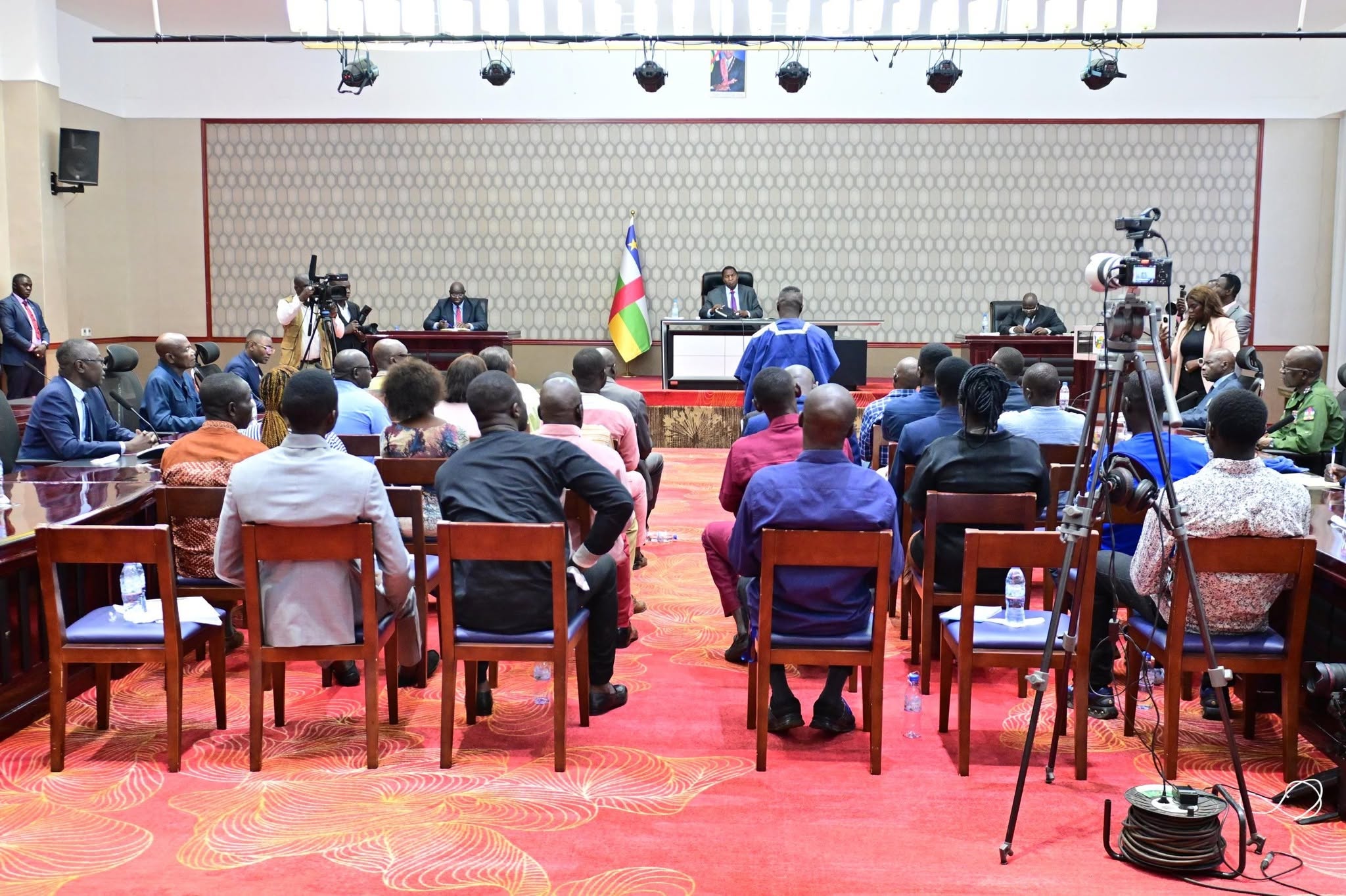 Centrafrique : les organisations de la société civile plaident auprès de Touadéra pour la libération de cinq leaders