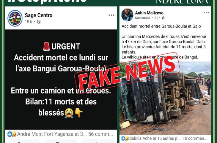 Faux, il n’y a pas eu 11 morts dans un accident à Galo