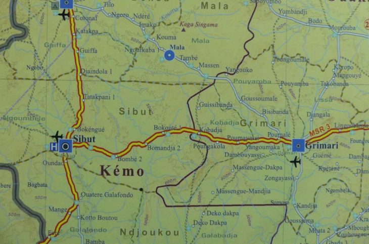 Kémo : 6 personnes tuées dans des violences non loin de Sibut