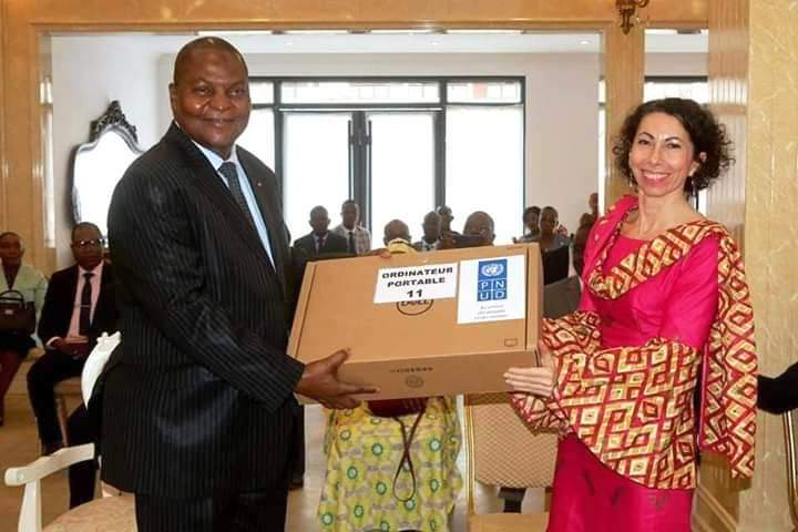 Centrafrique/Covid-19: Le PNUD dote les institutions de la République d’équipements techniques