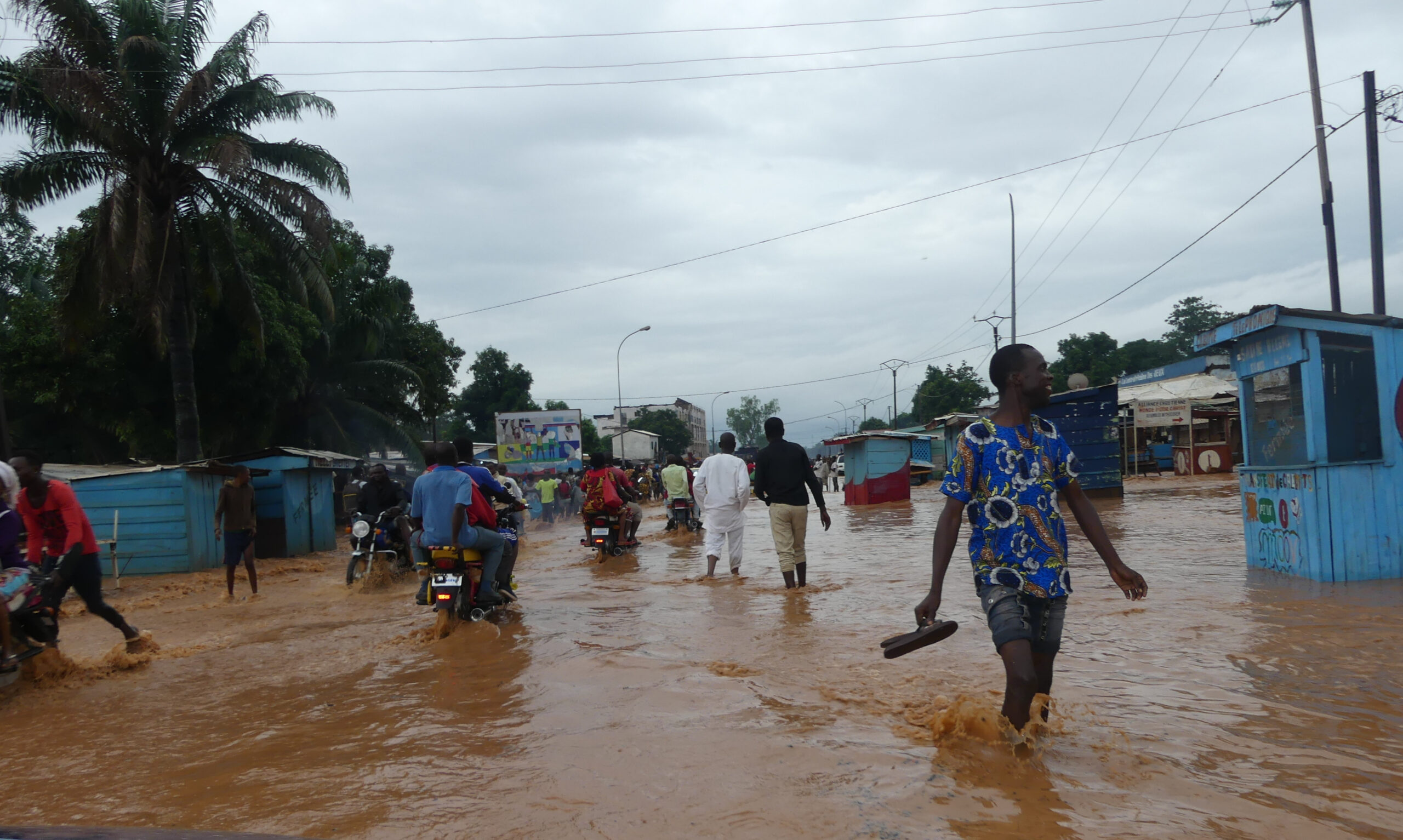 Bangui: des dégâts enregistrés dans certains quartiers après des pluies diluviennes