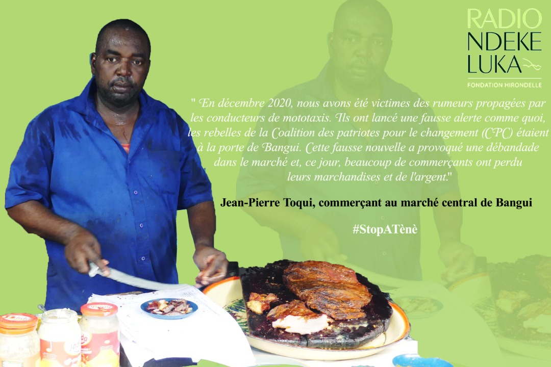 « La désinformation nous fatigue, elle empoisonne notre marché »