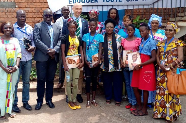 RCA : Le Gouvernement et l’Unicef prévoient réduire les difficultés des jeunes filles et promouvoir leur accès à l’éducation