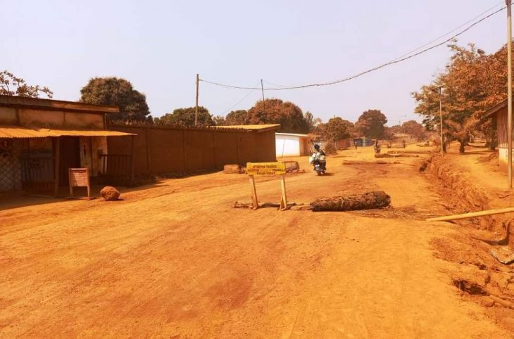Centrafrique : la poussière rend la vie difficile aux riverains de la rue des sœurs
