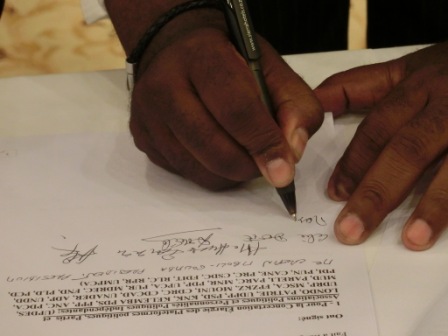 Un accord de paix et de non agression signé à Bangassou