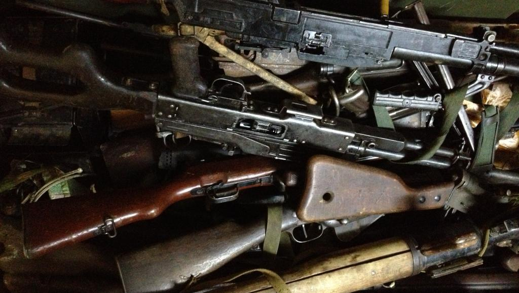 RCA: Des ex combattants et civils de PK5 rendent volontairement les armes