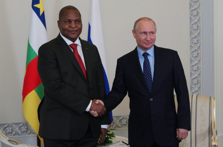 La RCA adopte un accord de coopération militaire avec la Russie