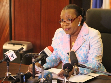 Double scrutin en Centrafrique : Catherine Samba-Panza appelle au calme et à la sérénité